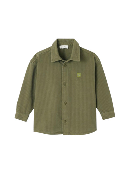 Camicia kaki per neonati e bambini American Vintage KRYG06A KHAKI 