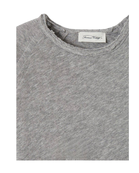 Maglia grigia per neonati e bambini American Vintage KSON02BG GRIS CHINE 