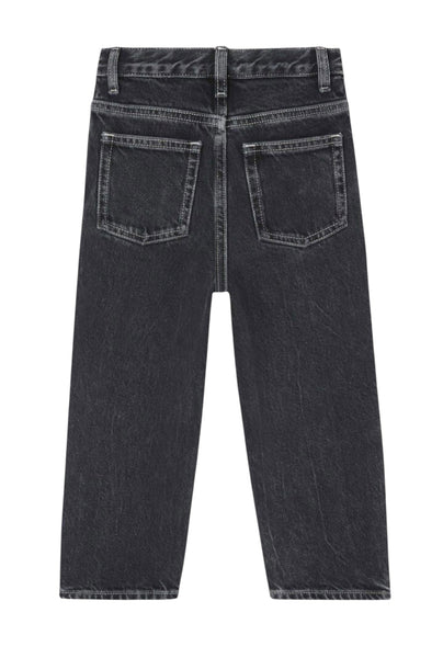 Jeans in denim nero per bambino American Vintage KYOP11C BLACK VINTAGE 
