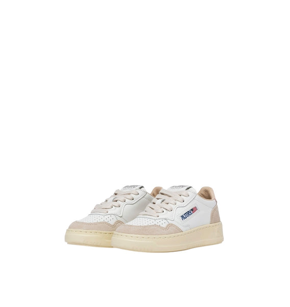 Sneakers in pelle e suede con dettaglio rasa per bambina Autry KULK FS05 