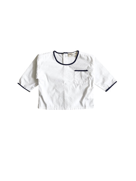 Camicia bianca per neonato Babe & Tess 03.618090 130 