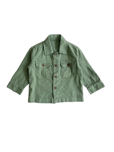 Camicia verde per neonato e bambino Babe & Tess 06.618071 348 
