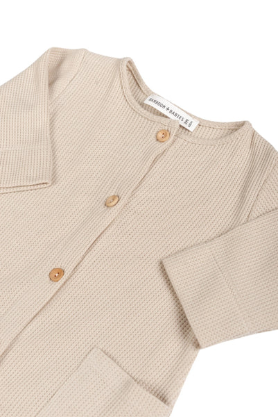 Tutina beige per neonata Bamboom 1156TE00072 ALMOND CREAM 