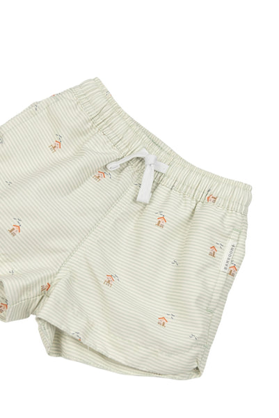 Cotsume check verde per neonato Bamboom 982 OCEAN SQUARE 