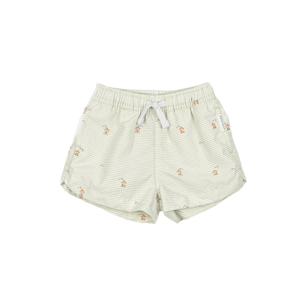 Cotsume check verde per neonato Bamboom 982 OCEAN SQUARE 