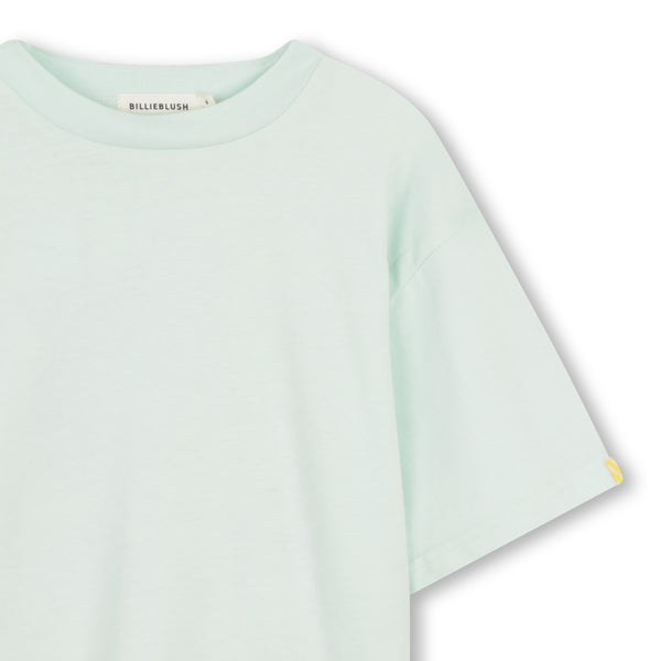 T-shirt verde acqua con stampa per neonato e bambino BILLIEBLUSH U21700 73A 