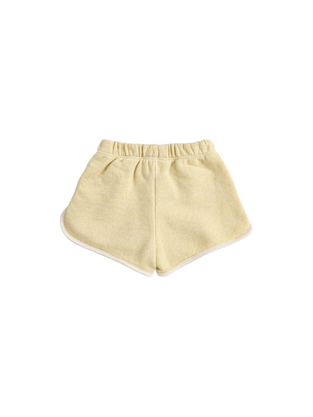 Shorts giallo con logo per neonati Bobo Choses B126AB047 UNI 