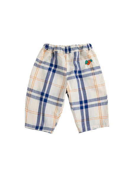 Pantalone tartan per neonati Bobo Choses B126AB073 UNI 