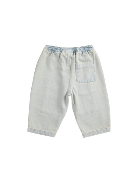 Jeans in denim chiaro per neonai Bobo Choses B126AB076 UNI 
