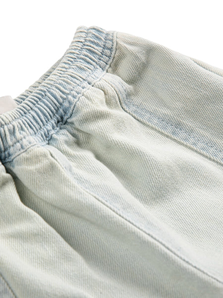 Jeans in denim chiaro per neonai Bobo Choses B126AB076 UNI 