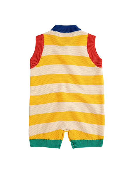 Pagliaccetto in maglia multicolor per neonato Bobo Choses B126AB102 UNI 