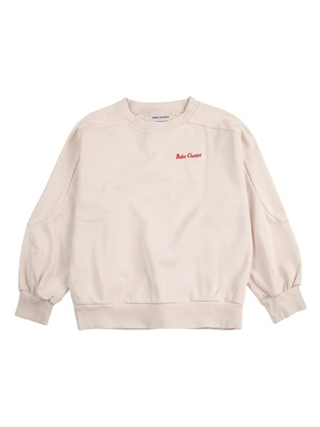 Felpa panna con stampa per neonato e bambino Bobo Choses B126AC048 UNI 