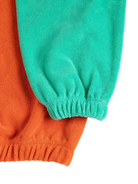 Felpa in spugna color block multicolor per neonato e bambino Bobo Choses B126AC050 UNI 
