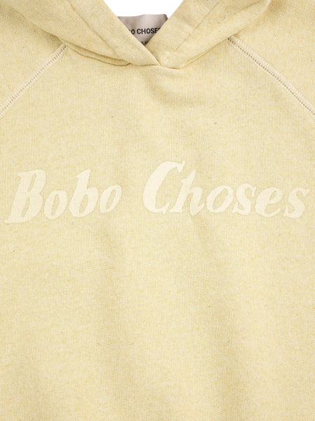 Felpa smanicata gialla con logo per neonati e bambini Bobo Choses B126AC055 UNI 