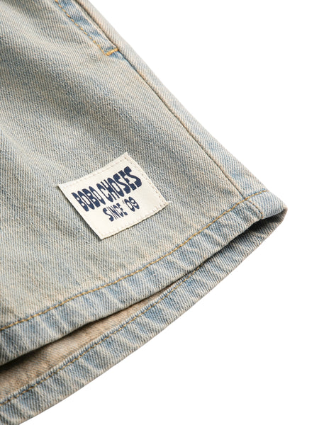 Shorts in denim per neonati e bambini Bobo Choses B126AC073 UNI 