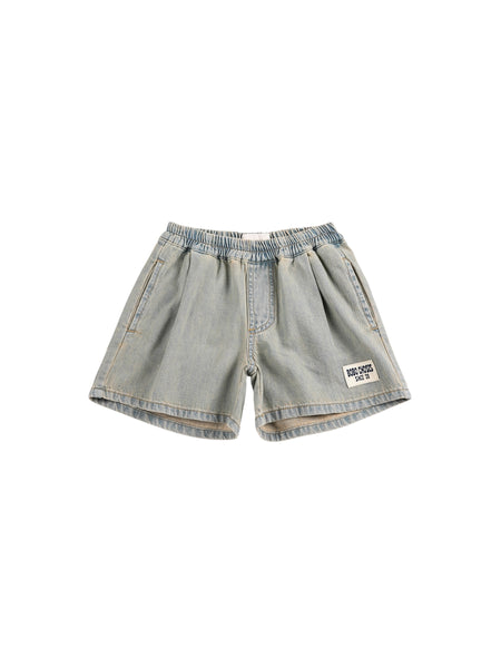 Shorts in denim per neonati e bambini Bobo Choses B126AC073 UNI 