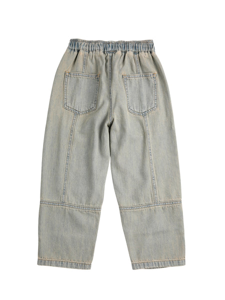Jeans in denim slavato per neonato e bambino Bobo Choses B126AC098 UNI 