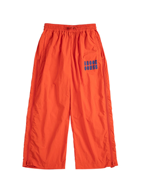 Pantalone rosso con logo per neonati e bambini Bobo Choses B126AC149 UNI 