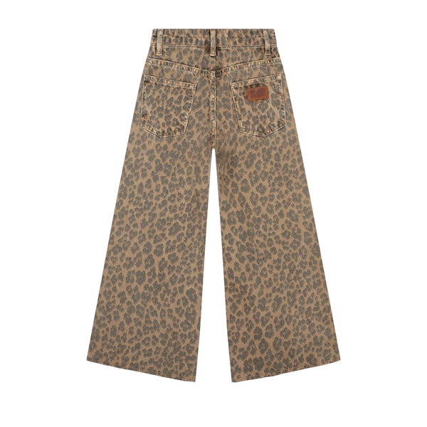 Jeans in denim animalier per bambina Charlie petite ISAE JEANS 1000 