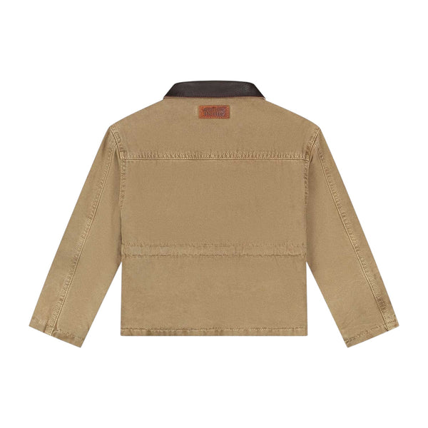 Giubbino in denim sabbia per bambini Charlie petite PHILL JACKET 255 