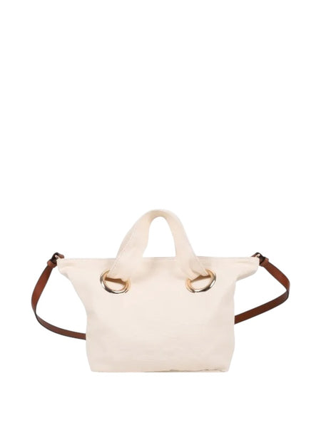 Borsa beige con logo per bambina Chloé C20872 148 