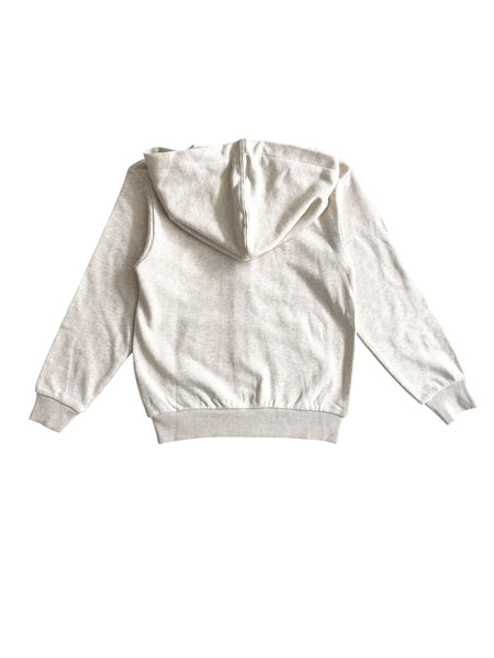 Felpa beige aperta con cappuccio per bambino Converse 9CG706 JC7 