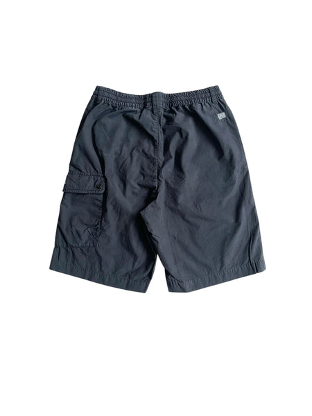 Bermuda nero con logo per bambino C.P. Company CUQ00G-LLC05 41150 