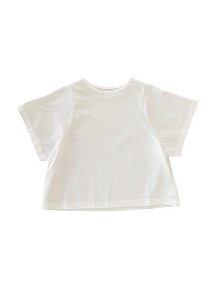 T-shirt bianca per neonati e bambini Cucù Lab LUIGI BIANCO 
