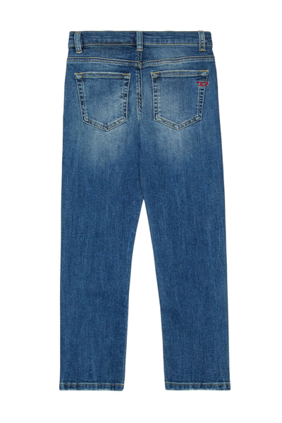 Jeans in denim blu per bambino Diesel J00809 K01 