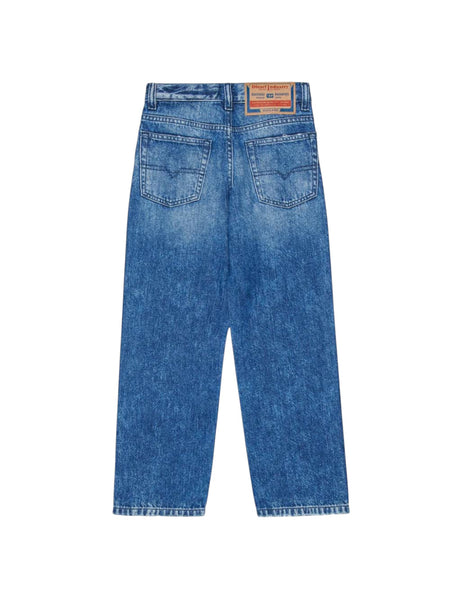 Jeans in denim blu per bambini Diesel J02344 KXBSS K01 