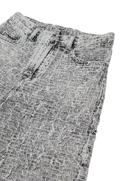 Bermuda in denim effetto sfrangiato per bambino Diesel J02345 K02 