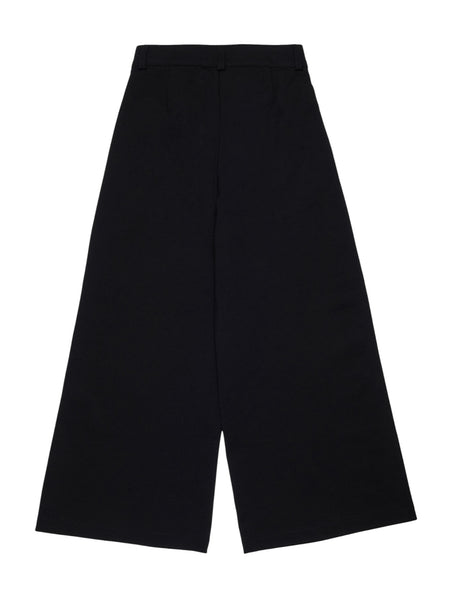 Pantalone a zampa nero per bambina Diesel J02658 K900 