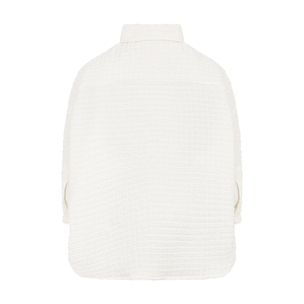 Camicia bianca per bambina Doudou DY5B10 100 