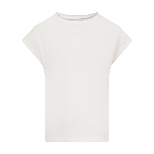 T-shirt bianca per bambino Doudou DY8A31 101 