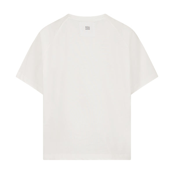 T-shirt panna per bambini Doudou DY8P11 101 