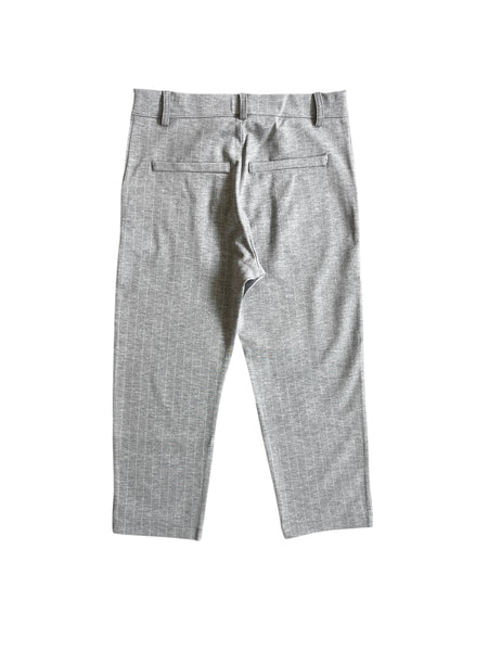 Pantalone grigio gessato per neonato e bambino Fiorile 1436 001 