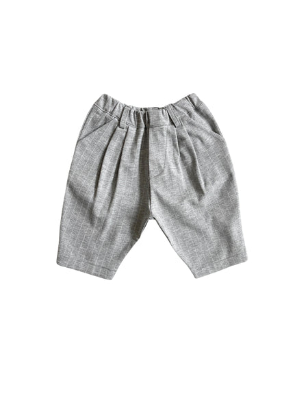 Pantalone grigio gessato per neonato Fiorile 1501 001 