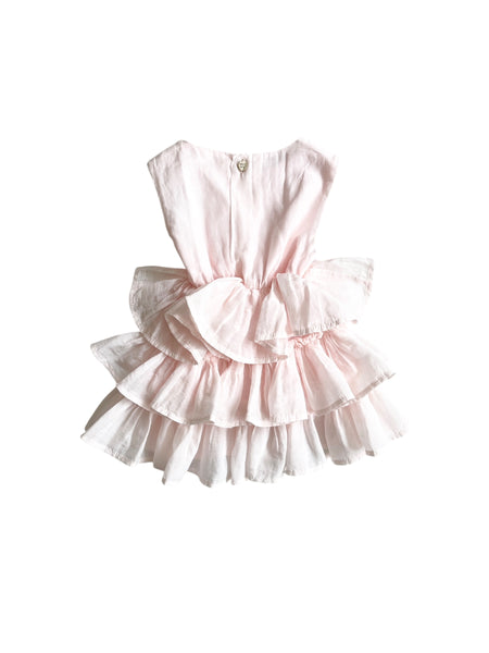 Abito rosa per neonata Fiorile 1563 030 