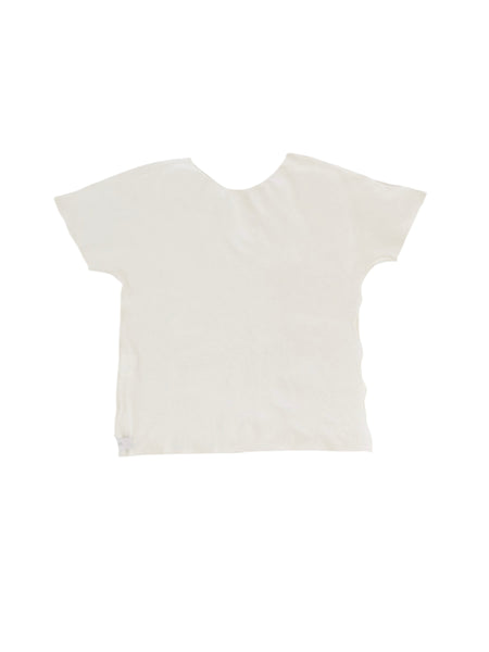 T-shirt bianca per neonati e bambini Gayalab 582A BIANCO 