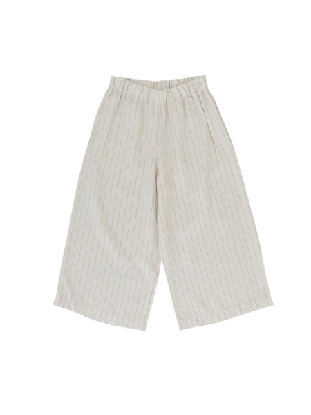 Pantalone panna gessato per neonati e bambini Gayalab 596E GESSATO 