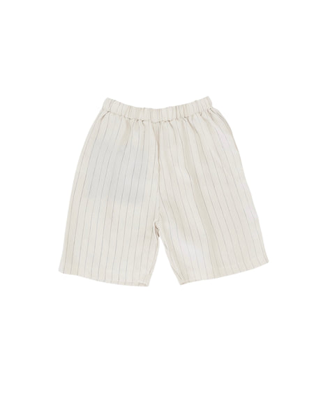 Bermuda panna gessato per neonati  e bambini Gayalab 598E GESSATO 