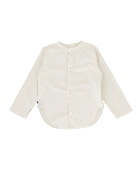 Camicia beige per neonato e bambino Gayalab CAMICIA CAPRI BEIGE 