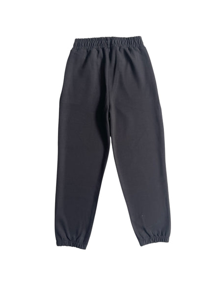 Pantalone nero in felpa con logo per bambina Hinnominate 3645P00343 BLACK 