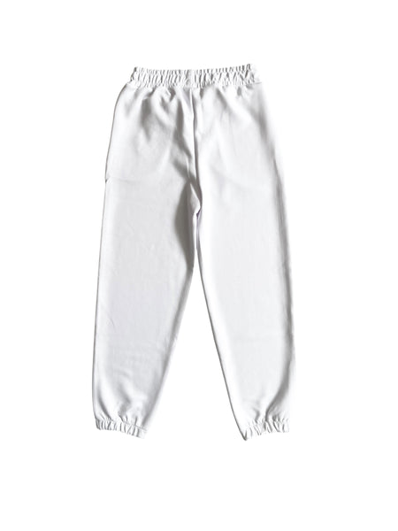 Pantalone bianco in felpa con logo per bambina Hinnominate 3645P00343 WHITE 