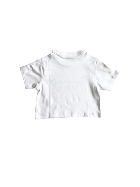 T-shirt bianca con logo per bambina Hinnominate 3646MY00342 WHITE 