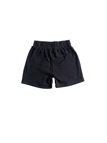 Shorts nero con logo per bambina Hinnominate 3646S00345 BLACK 