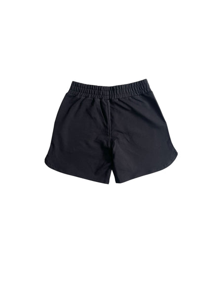 Shorts nero con logo per bambina Hinnominate 3646S00372 BLACK 