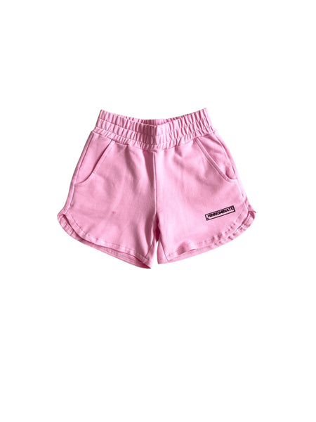 Shorts rosa con logo per bambina Hinnominate 3646SF00327 FLAMIINGO 