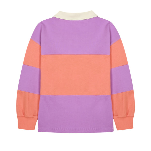 Felpa multicolor con colletto per bambini Jelly Mallow JM2610113 JM LETTERING 