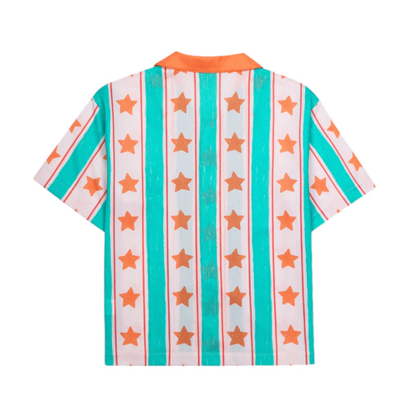 Camicia in mesh multicolor con stampe per neonati e bambini Jelly Mallow JM2610158 STAR 